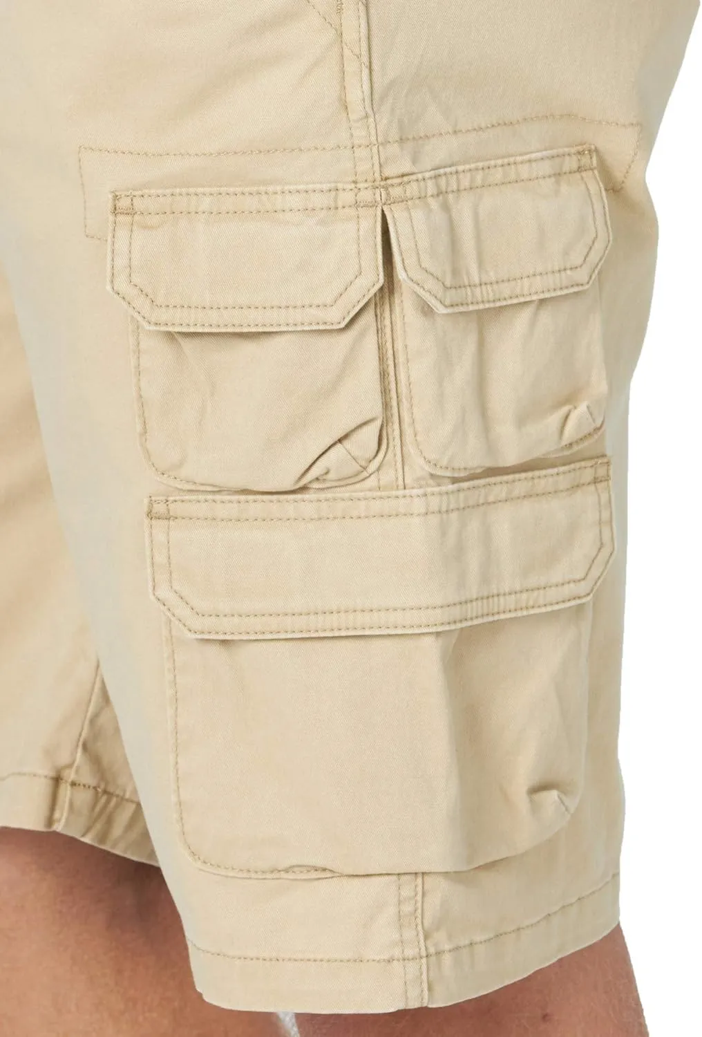 Wrangler Authentics Men's Stretch Twill Cargo Shorts