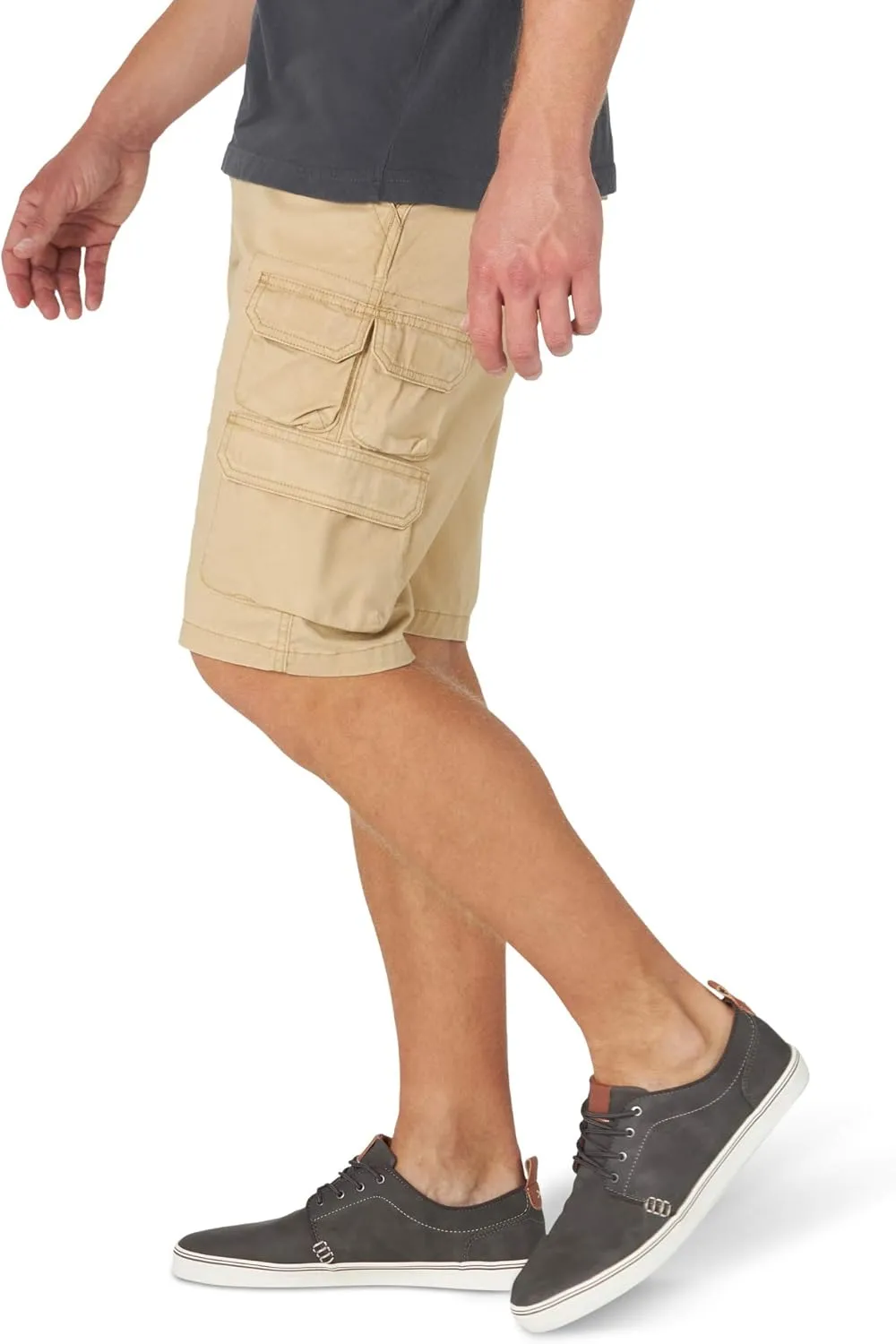 Wrangler Authentics Men's Stretch Twill Cargo Shorts
