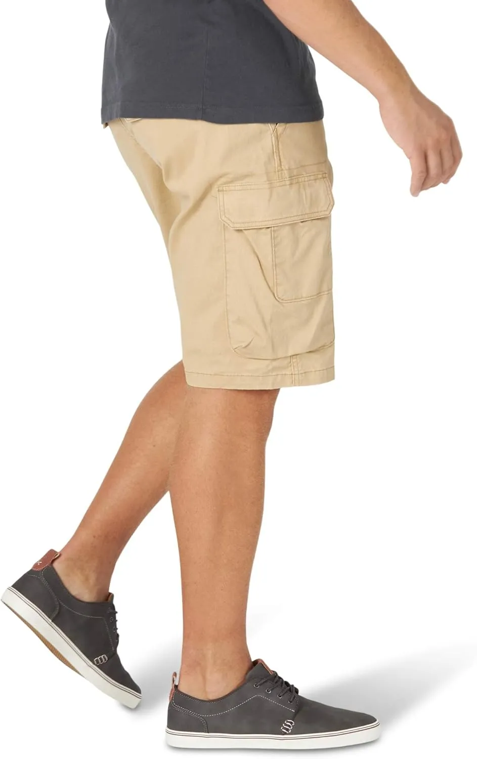 Wrangler Authentics Men's Stretch Twill Cargo Shorts