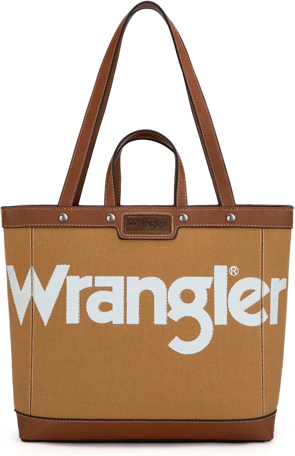 Wrangler Tote Bag for Women Vintage Top Handle Handbags and Shoulder Bag