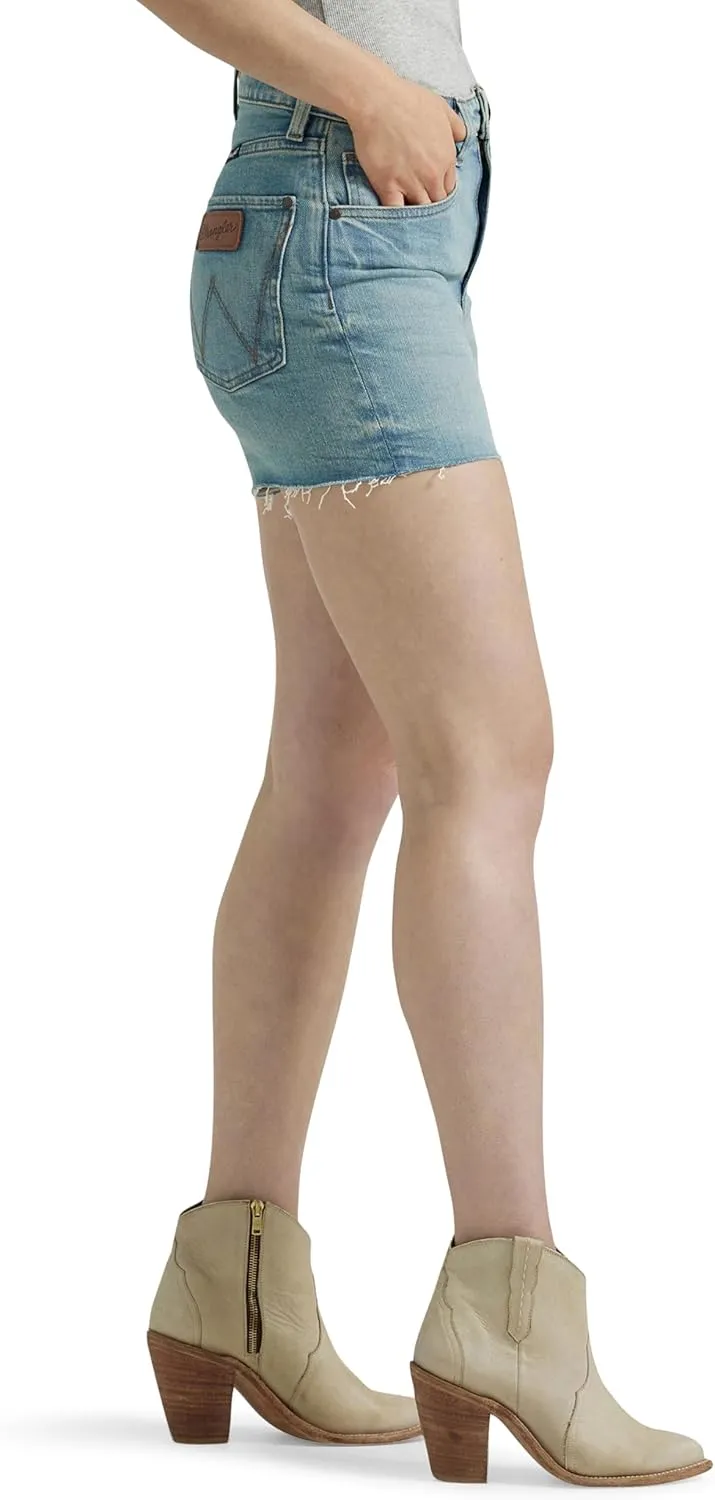 Wrangler Women's Retro Cowboy High-Rise Shorts
