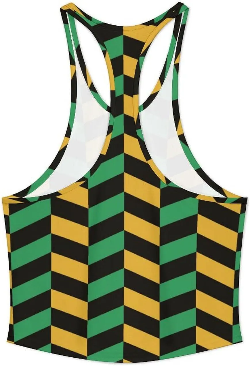Zakqeik Jamaica Womens Basic Crop Tank Top Casual Solid Round Neck Sleeveless Camisole