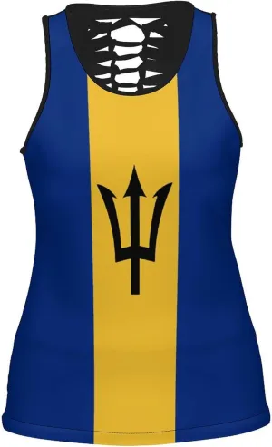 Zakqeik Jamaica Womens Basic Crop Tank Top Casual Solid Round Neck Sleeveless Camisole