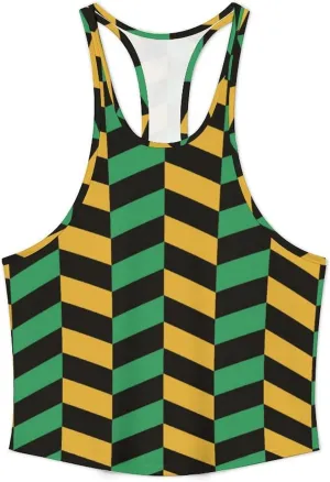 Zakqeik Jamaica Womens Basic Crop Tank Top Casual Solid Round Neck Sleeveless Camisole