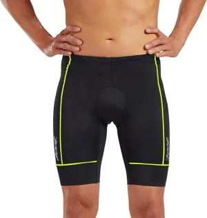 Zoot Mens Core 9-Inch Tri Shorts, Quick Dry Performance Triathlon Shorts with Cycling Chamois Pad, Pockets & UPF 50  Fabric